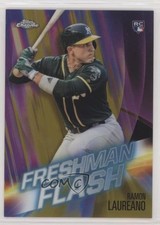 2019 Topps Chrome Freshman Flash Gold Refractor /50 Ramon Laureano #9 7rx