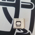 Geiger 5 Grams .999 Fine Silver Bar      Square Shape #2698