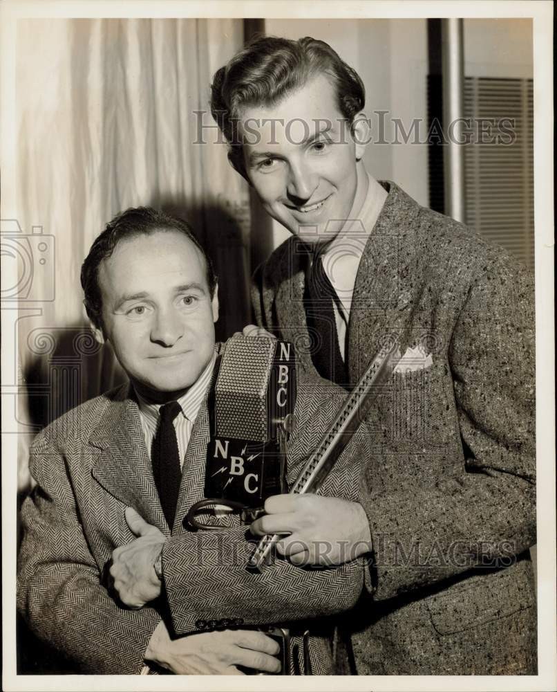 1941 Press Photo National Broadcasting Company personalities - lra84282