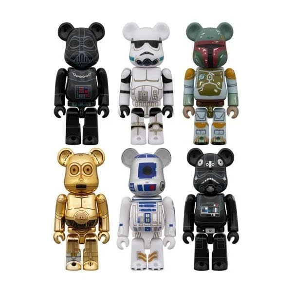 Juguete Medicom BE@RBRICK Oso Ladrillo Inteligente Star Wars Todo 6 Piezas Completo Limitado Foto 2 de 2