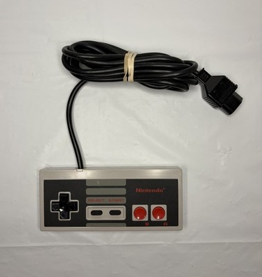 Authentic Nintendo NES NES-004 Wired Controller OEM (Tested)