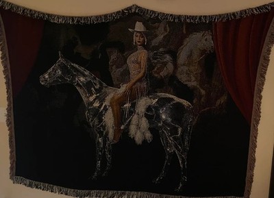 Beyonce Renaissance Cover Woven Blanket / Limited Edition 