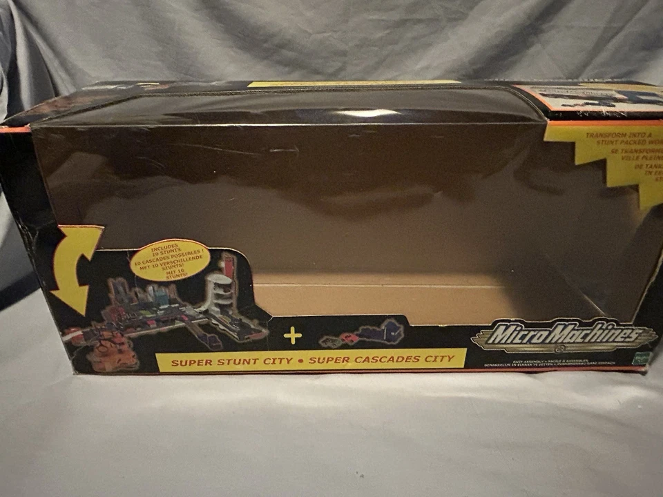 Micro Machines, Hasbro, 2001, Super Stunt City, Коробка, Инструкции - Изображение 3 из 4