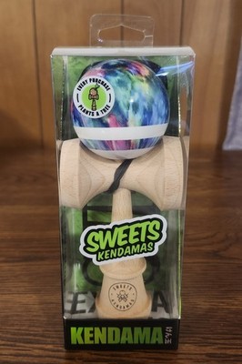 Genuine Sweets Kendamas Tie Dye Kendama 059-TDY New And Sealed Rare Rainbow