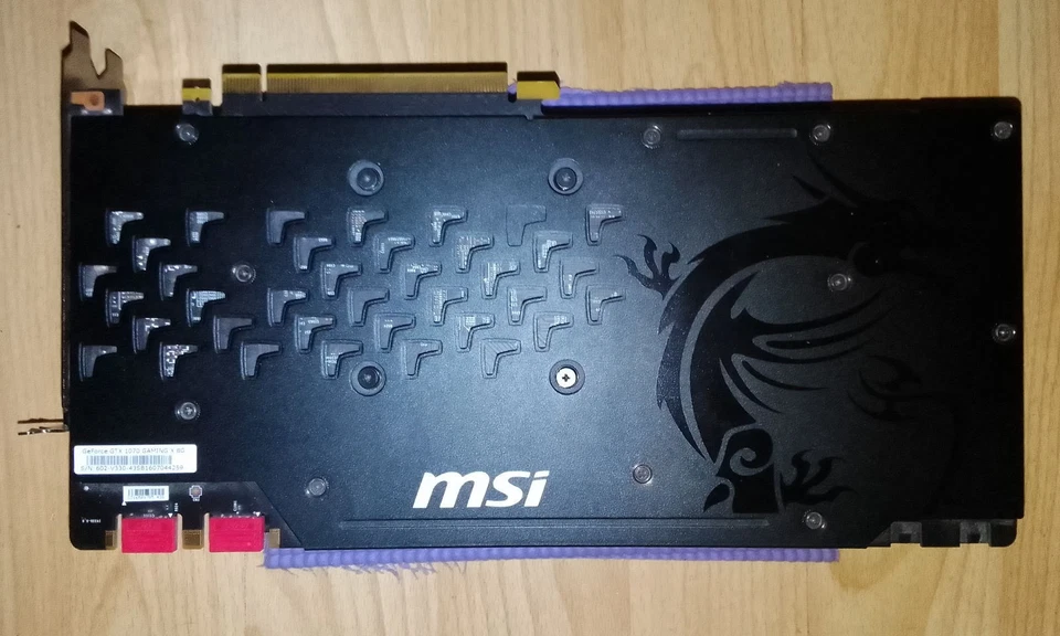 MSI GeForce GTX 1070 Gaming X 8G (8GB GDDR5) - Image 2 of 4