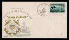 DR WHO 1945 FDC COAST GUARD NAVY CANCEL M78274