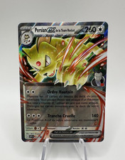 Team Rocket's Persian ex SVP 218 Black Star Promo French Scarlet & Violet NM
