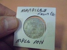 Gettone commerciale vintage