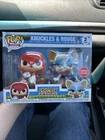 Funko Pop! Sonic The Hedgehog Knuckles & Rouge 2 Pack GameStop Exclusive