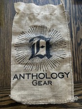 Anthology Gear Burlap Drawstring Guitar Music Equipment Gear Bag NEW Never Used