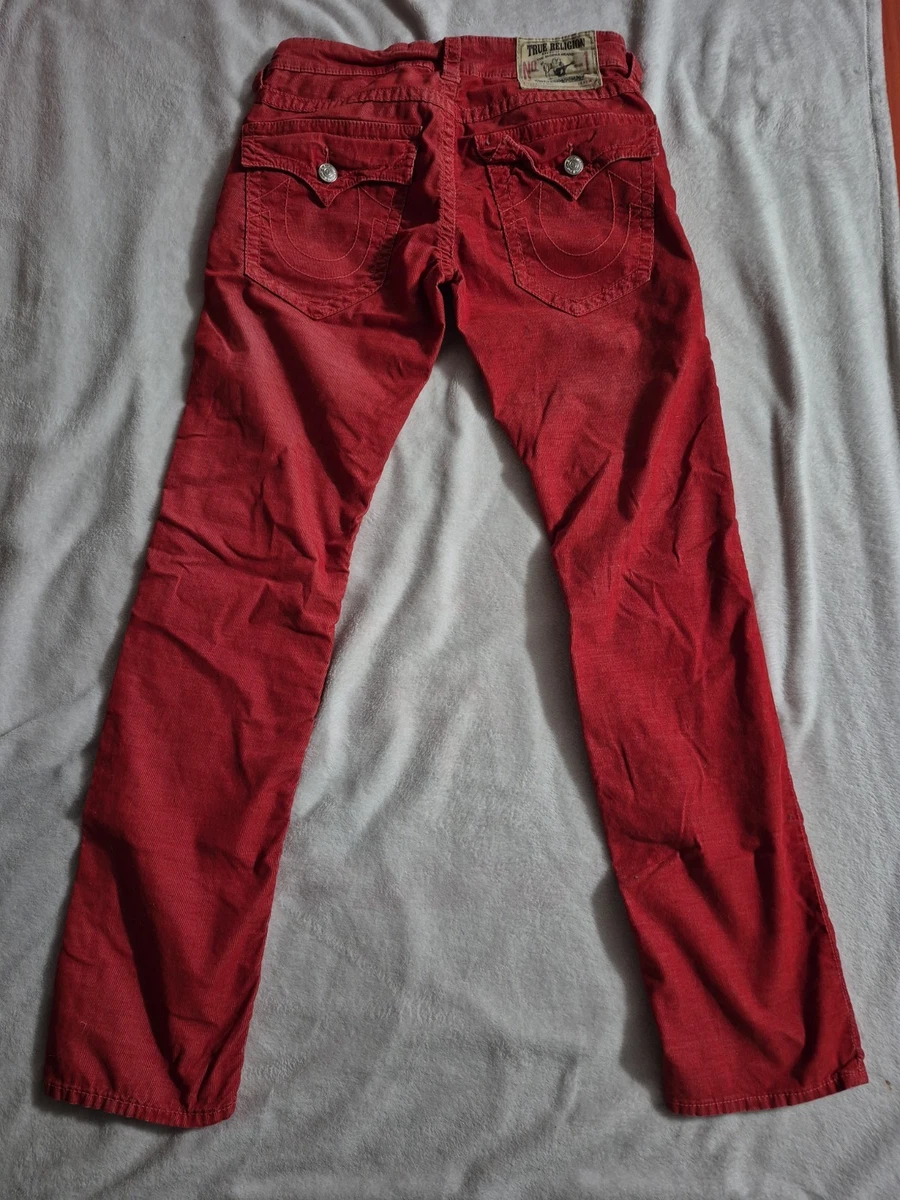 TRUE RELIGION チノパン　サイズ23 True Religion Jeans for Men in Red 32 Inseam for sale | eBay