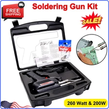 Weller 260-Watt/200W Professional Soldering Gun Kit with Three Tips and Solder