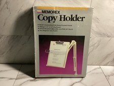 Vintage Memorex Flexible Arm Copy Holder Adjustable Angles Letter Size .