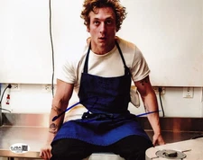 Jeremy Allen White signed The Bear 8x10 photo autographed Chef Carmen #3 JSA COA