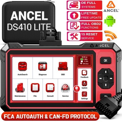 DS410 Lite Car Bidirectional OBD2 Scanner Full System Diagnostic Tool For Ford