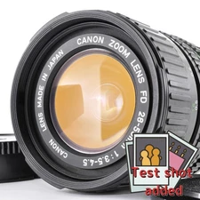 [US Duties Included] Canon New FD NFD 28-55mm f/3.5-4.5 Zoom Macro MF Lens