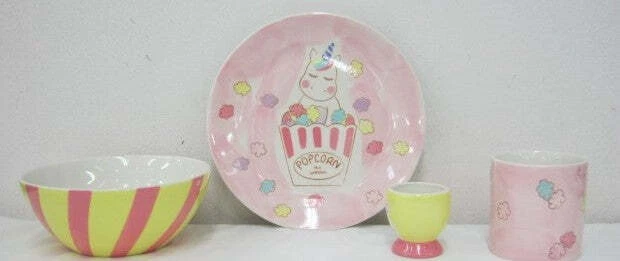 Royalclub 4 Piece Popcorn Kid's Breakfast Set - image 3 of 4