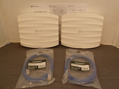 TP-Link Omada EAP245 Wireless Dual Band Gigabit Access Point AC1750 (2-PACK)