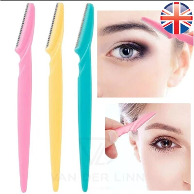 Van Der Linn Eyebrow Brow Remover Shaver Trimmer Exfoliating Eyebrow Razor