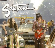 CD SINGLE Santana Featuring Michelle Branch The Game Of Love Arista