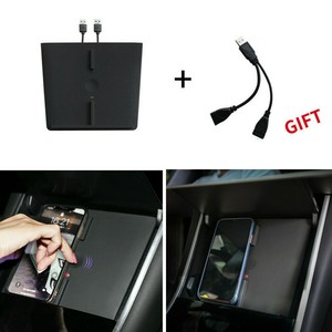 Details About For Tesla Model 3 Dual Qi Wireless Iosandroid Phone Fast Charging Charger Dock