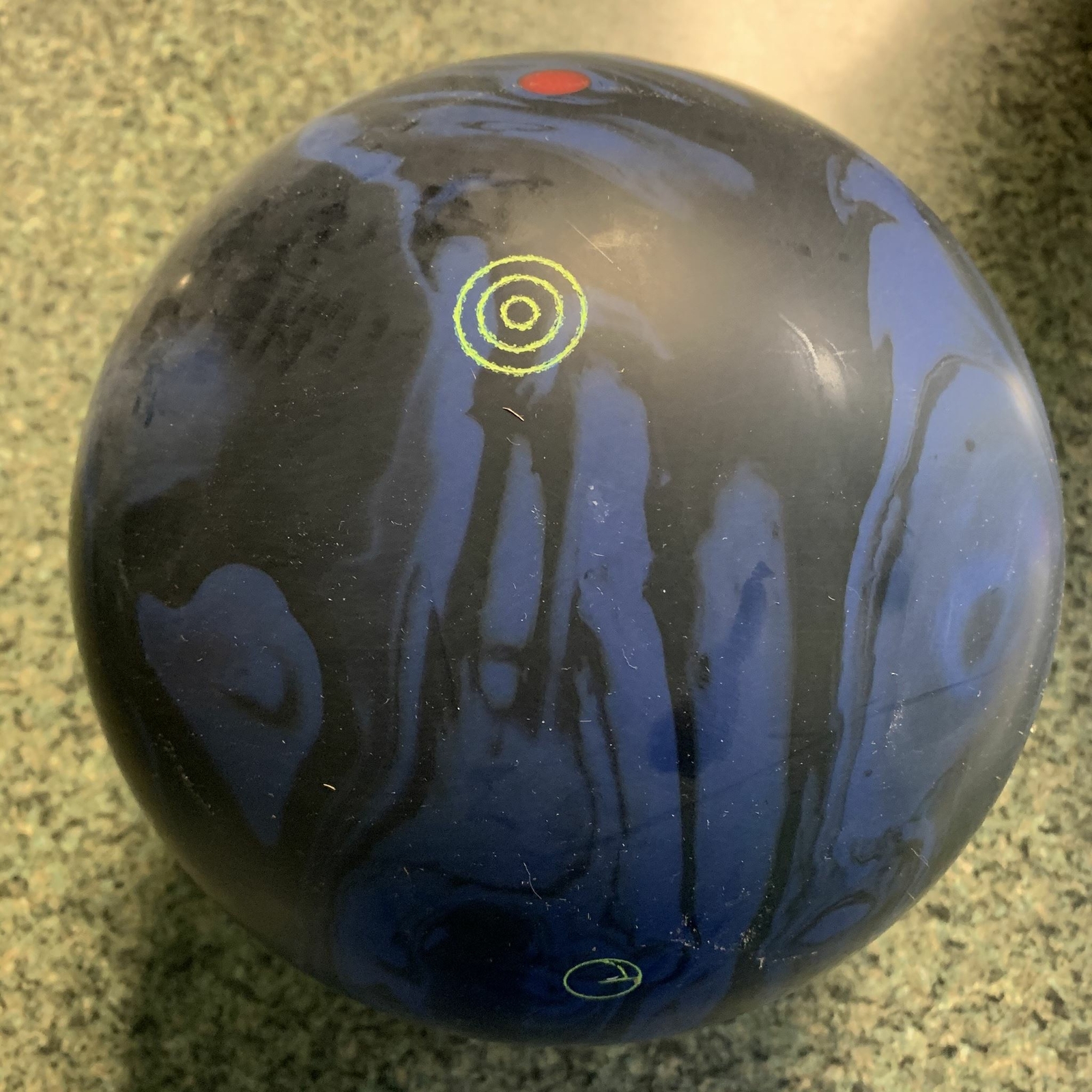 Ebonite Verdict Blue/Black 14 lbs NIB Bowling Ball! Free Shipping