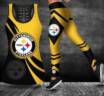 Pittsburgh Steelers Women 2 Piece Tank 