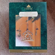 VTG DaySpring Christmas Celebration Collection MANGER MOBILE 2003