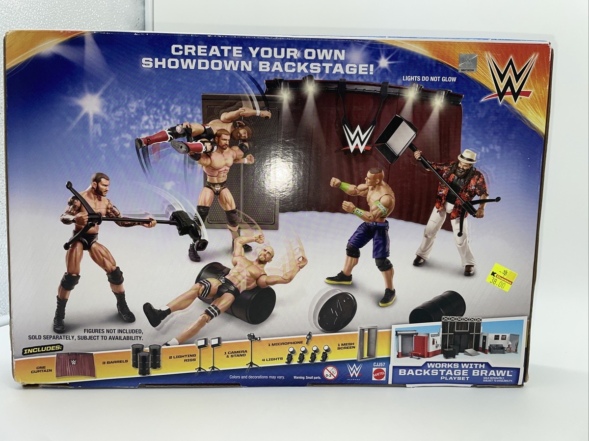 引退品　WWE WCW フィギュア用　リング　バックステージ　セット 引退品 WWE WCW フィギュア用 リング バックステージ セット