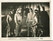 RONALD REAGAN LANCE FULLER Original Vintage 1954 CATTLE QUEEN OF MONTANA Photo