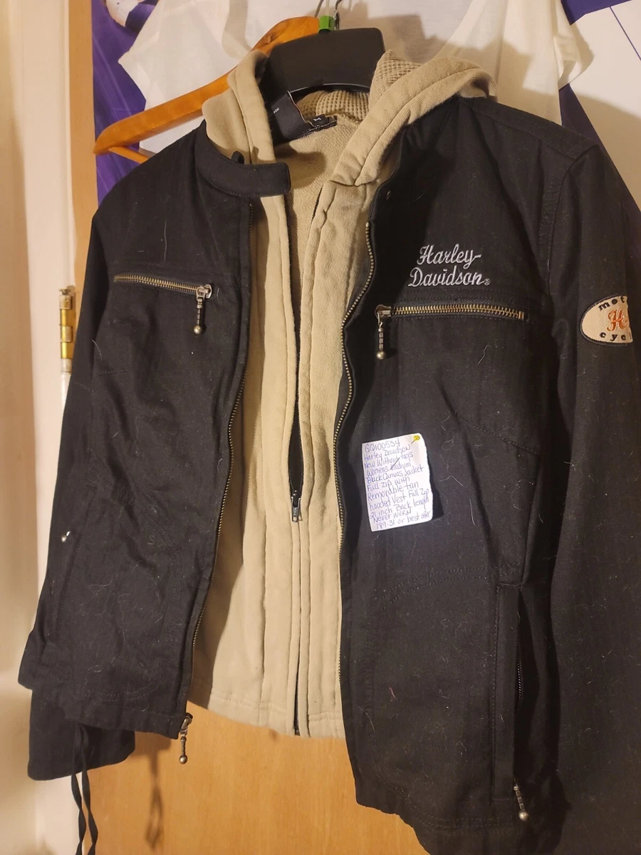 Harley davidson canvas best sale jacket