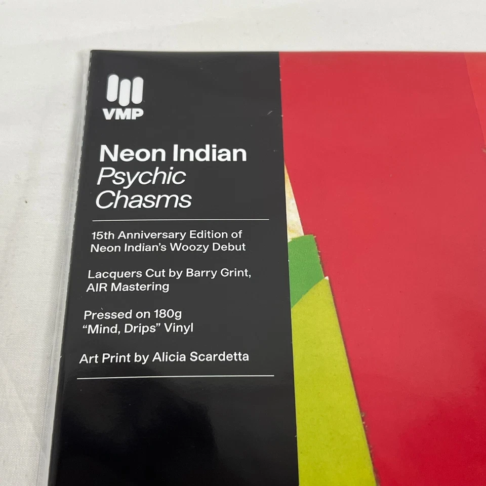 Neon Indian - Psychic Chasms (VMP Tri-Color Vinyl Me Please) | LP Vinyl | New - Image 4 of 4