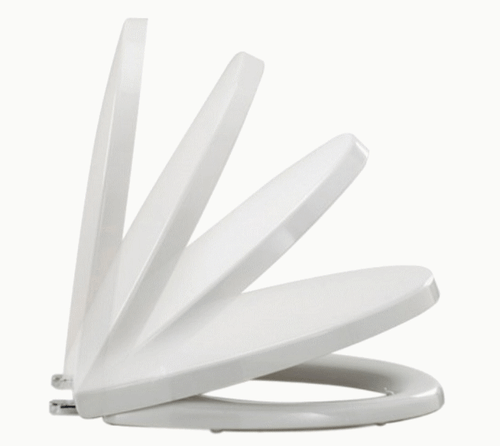 TAPA WC BLANCA AMORTIGUACIÓN DE CAIDA "LUXE" - Bild 1 von 2