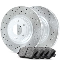 Rear R1 Carbon Cross-drilled Brake Rotors & Ceramic Pads Acura (nsx) 1991-1996 on sale Rear R1 Carbon Cross-drilled Brake Rotors & Ceramic Pads Acura (nsx) 1991-1996 on sale