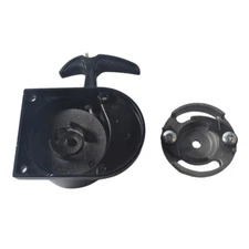 Black Alloy Pull Start Starter For 49cc 50cc 60cc 66cc 70cc 80cc Motorized Bike