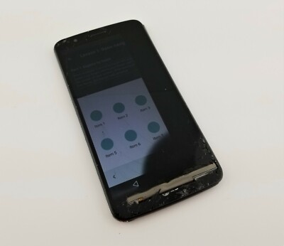 LG Stylo 3 LS777 - 16GB Black (Boost Mobile) Clean ESN *Cracked, Bad LCD