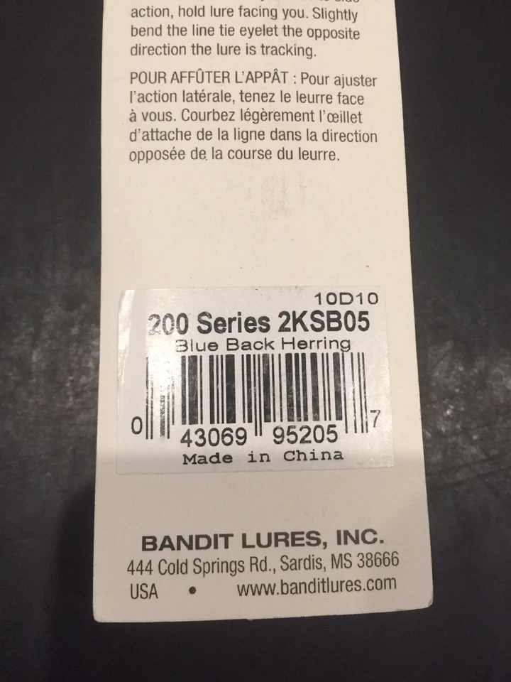 Arenque trasero azul Bandit 200 Series 2KSB05 Foto 2 de 2