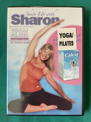 SHAPE UP WITH SHARON YOGA PILATES NEW DVD