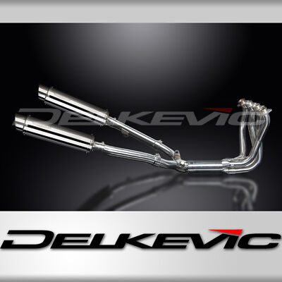 Honda CBR1100XX Blackbird 1996-09 Full Exhaust 4-2 14'' Round Stainless Mufflers
