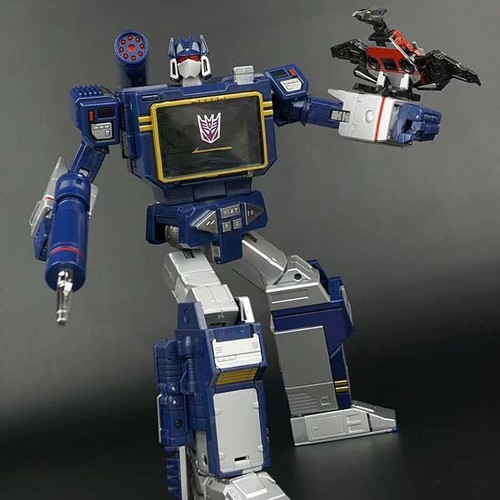 Figura de acción Transformers Masterpiece MP13 Soundwave de 10" niño juguete nuevo en caja - Imagen 3 de 14