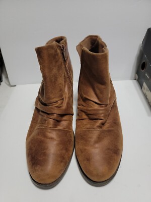 Baretraps Reinella Ankle Boots Womens Size 11 Shoes Comfort Block