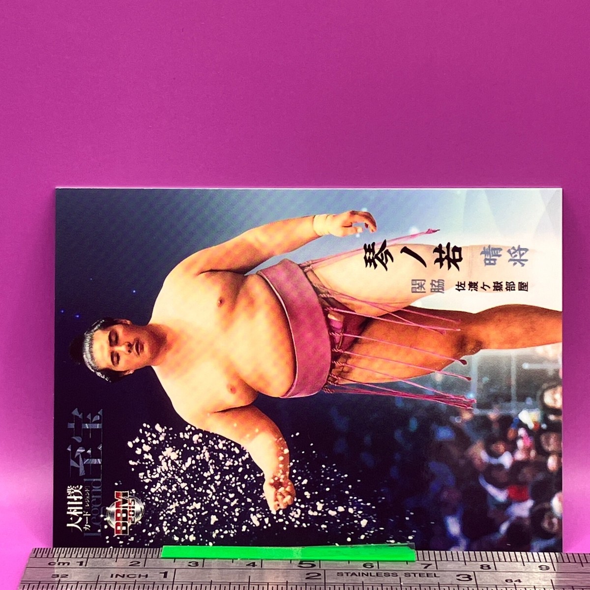 KOTONOWAKA Terumasa Sumo Wrestler Trading Card BBM 2015 Rikishi
