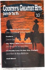 COUNTRY'S GREATEST HITS - Vol.10 Duets Of The 70's Cassette Priority 4XL8675