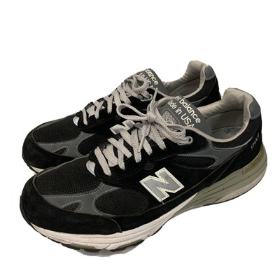 new balance 993 black leather