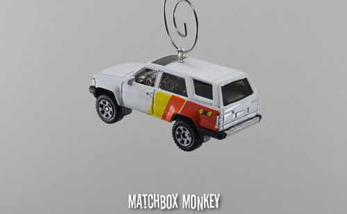 1985 Toyota 4Runner Custom Christmas Ornament 1/64 SUV Truck 4 Runner Vintage - Picture 8 of 9