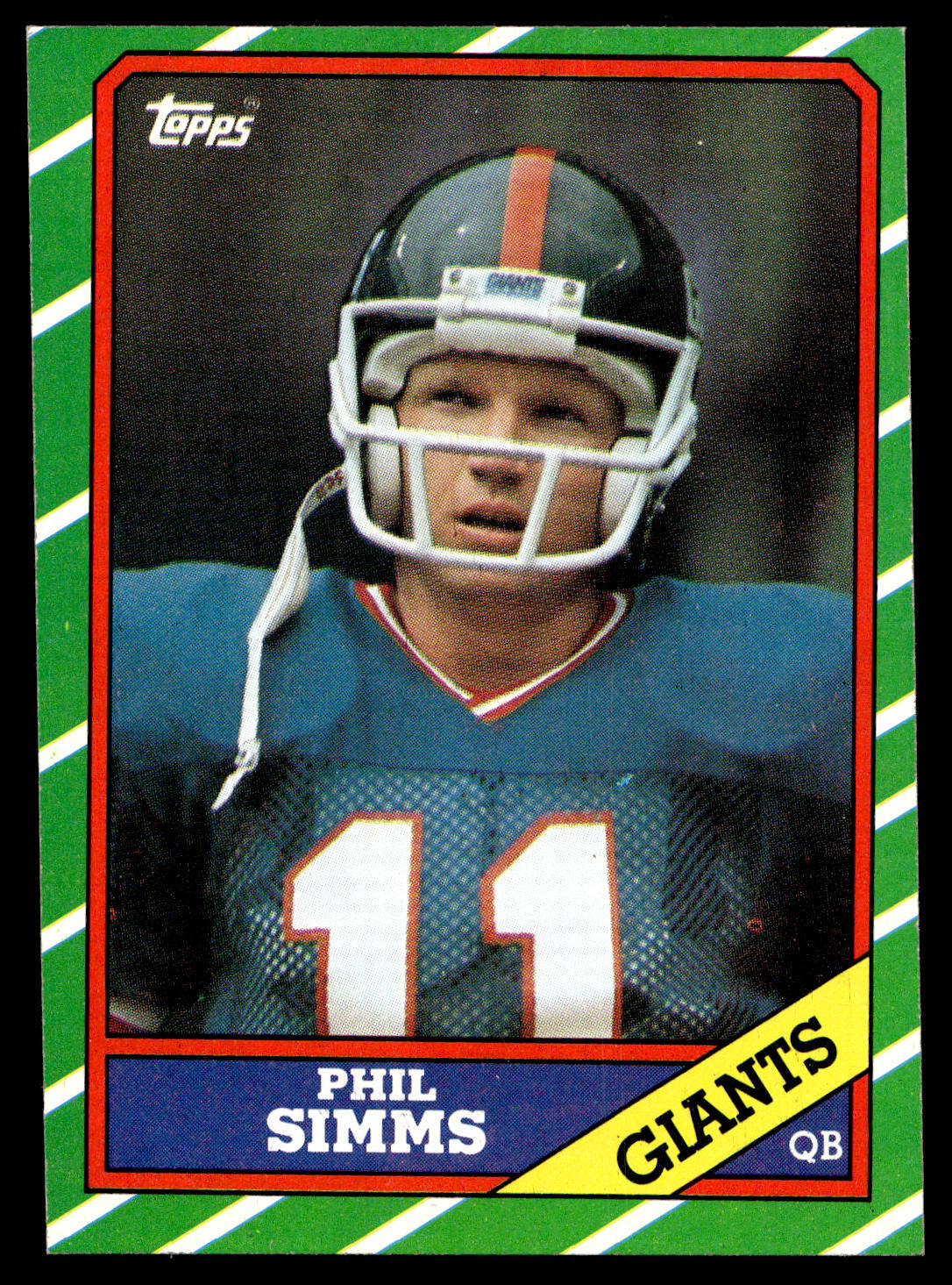 1986 Topps - #138 Phil Simms EX
