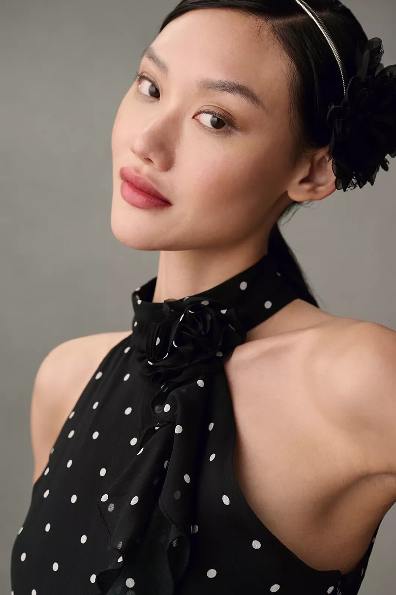 maeve polka dot halter dress Anthropologie | Dresses | Maeve Polka Dot Halter Dress