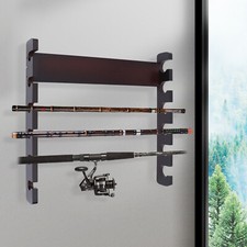 Pool Cue Rack Stick Holder Wall Mount 6 Ball Holders Billiard Table Accessories