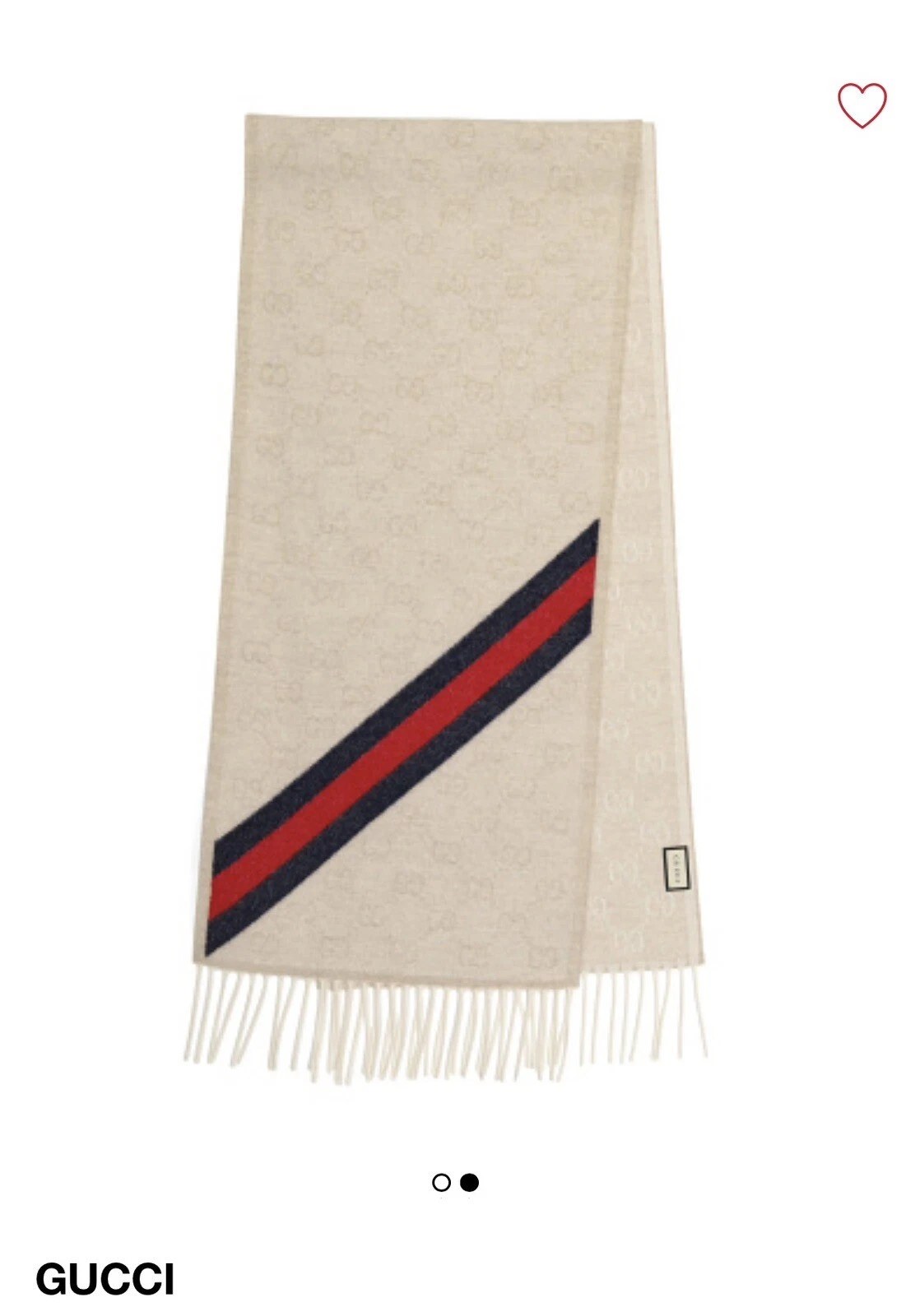 Foulard en laine Gucci pour femmes