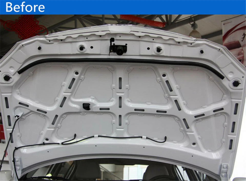 Capô de motor de carro à prova de fogo amortecedor de som tapete de isolamento térmico 5mm autoadesivo - Imagem 3 de 4